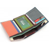ST Leather Різнобарвний жіночий гаманець компактного розміру з натуральної шкіри на на магніті  1767213 - зображення 6