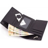 ST Leather Шкіряний жіночий гаманець невеликого розміру в чорному кольорі з монетницею  1767224 - зображення 7