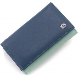 ST Leather Жіночий гаманець середнього розміру із натуральної різнокольорової шкіри  1767328