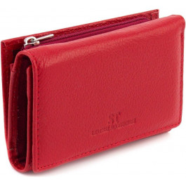 ST Leather Жіночий гаманець невеликого розміру із натуральної шкіри червоного кольору  1767222