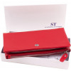 ST Leather Шкіряний жіночий гаманець-клатч червоного кольору  1767430 - зображення 8