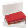 ST Leather Шкіряний жіночий різнокольоровий гаманець компактного розміру на магніті  1767215 - зображення 8