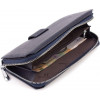 ST Leather Темно-синій гаманець-клатч із натуральної шкіри із кистьовим ремінцем  1767374 - зображення 7