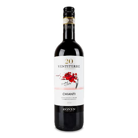 Zonin Вино червоне сухе  Chianti, 0,75 л (8001291047516) - зображення 1