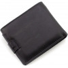 ST Leather Горизонтальне чоловіче портмоне із натуральної шкіри чорного кольору під документи  1767358 - зображення 3