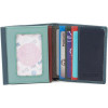 ST Leather Маленький жіночий гаманець синього кольору із натуральної шкіри  1767342 - зображення 2