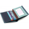 ST Leather Маленький жіночий гаманець синього кольору із натуральної шкіри  1767342 - зображення 6
