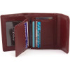 ST Leather Жіночий гаманець із натуральної шкіри бордового кольору на магнітах  1767287 - зображення 2