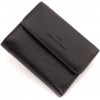 ST Leather Жіночий гаманець із натуральної шкіри чорного кольору з віконцем під документи  1767286 - зображення 3