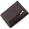 ST Leather Жіночий гаманець із натуральної шкіри чорного кольору з віконцем під документи  1767286 - зображення 4