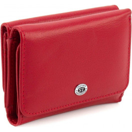 ST Leather Червоний жіночий гаманець маленького розміру з натуральної шкіри  1767244