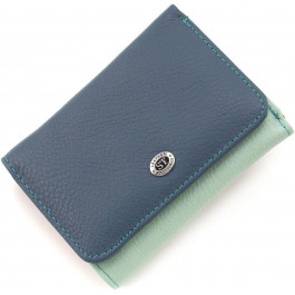 ST Leather Різнобарвний жіночий гаманець із натуральної шкіри з відсіком для монет  1767241
