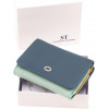ST Leather Різнобарвний жіночий гаманець із натуральної шкіри з відсіком для монет  1767241 - зображення 9