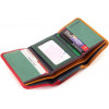 ST Leather Різнобарвний жіночий гаманець із натуральної шкіри на магніті  1767238 - зображення 7