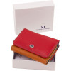 ST Leather Різнобарвний жіночий гаманець із натуральної шкіри на магніті  1767238 - зображення 9