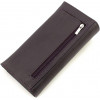 ST Leather Фіолетовий жіночий шкіряний гаманець із клапаном на кнопці  1767396 - зображення 4