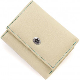 ST Leather Світлий жіночий гаманець мініатюрного розміру з натуральної шкіри  1767257