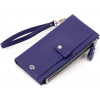 ST Leather Темно-синій жіночий гаманець із натуральної шкіри з фіксацією на кнопки  1767404 - зображення 3
