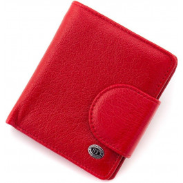 ST Leather Жіночий гаманець невеликого розміру із натуральної шкіри червоного кольору  1767299