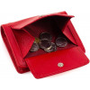 ST Leather Жіночий гаманець невеликого розміру із натуральної шкіри червоного кольору  1767299 - зображення 4