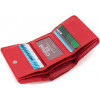 ST Leather Червоний жіночий гаманець компактного розміру з натуральної шкіри  1767234 - зображення 7
