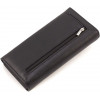 ST Leather Чорний жіночий гаманець із натуральної зернистої шкіри з навісним клапаном  1767414 - зображення 4