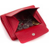 ST Leather Невеликий жіночий гаманець із натуральної шкіри червоного кольору на кнопці  1767297 - зображення 4