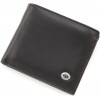 ST Leather Чоловічий портмоне з натуральної шкіри чорного кольору на магніті  1767455 - зображення 1