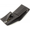 ST Leather Чоловічий портмоне з натуральної шкіри чорного кольору на магніті  1767455 - зображення 7