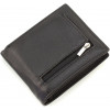 ST Leather Чоловічий портмоне з натуральної шкіри чорного кольору з зажимом  1767454 - зображення 3