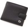 ST Leather Маленьке чоловіче портмоне із натуральної шкіри чорного кольору  1767439 - зображення 1