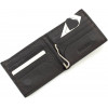 ST Leather Чоловічий портмоне з натуральної шкіри чорного кольору з зажимом  1767454 - зображення 8