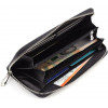 ST Leather Шкіряний жіночий гаманець чорного кольору з блискавковою застібкою  1767433 - зображення 7