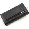 ST Leather Шкіряний жіночий гаманець чорного кольору з хлястиком на кнопці  1767393 - зображення 4