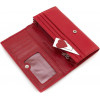 ST Leather Шкіряний жіночий гаманець червоного кольору з клапаном на кнопці  1767391 - зображення 7
