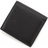 ST Leather Маленький жіночий гаманець із натуральної шкіри чорного кольору з монетницею  1767336 - зображення 4