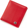 ST Leather Невеликий жіночий гаманець з натурального шкіри червоного кольору на магнітах  1767264 - зображення 1