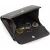 ST Leather Маленький жіночий гаманець із натуральної шкіри чорного кольору з монетницею  1767336 - зображення 5