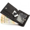 ST Leather Маленький жіночий гаманець із натуральної шкіри чорного кольору з монетницею  1767336 - зображення 7