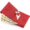 ST Leather Невеликий жіночий гаманець з натурального шкіри червоного кольору на магнітах  1767264 - зображення 6