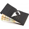 ST Leather Шкіряний гаманець чорного кольору з фіксацією на магніти  1767262 - зображення 6
