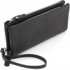ST Leather Чорний жіночий гаманець-клатч із натуральної шкіри на блискавці  1767424 - зображення 1