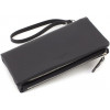 ST Leather Чорний жіночий гаманець-клатч із натуральної шкіри на блискавці  1767424 - зображення 3