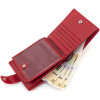 ST Leather Жіночий гаманець із натуральної шкіри червоного кольору із блоком для карт  1767470 - зображення 7
