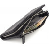ST Leather Чорний жіночий гаманець-клатч із натуральної шкіри на блискавці  1767424 - зображення 7