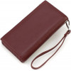 ST Leather Місткий жіночий гаманець із натуральної шкіри бордового кольору на зап'ястя  1767480 - зображення 4