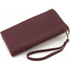 ST Leather Бордовий жіночий гаманець-клатч із натуральної шкіри на два відділення  1767426 - зображення 4