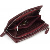 ST Leather Бордовий жіночий гаманець-клатч із натуральної шкіри на два відділення  1767426 - зображення 6