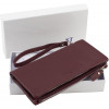 ST Leather Бордовий жіночий гаманець-клатч із натуральної шкіри на два відділення  1767426 - зображення 8
