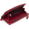 ST Leather Жіночий шкіряний гаманець-клатч у червоному кольорі на два відділення  1767425 - зображення 6